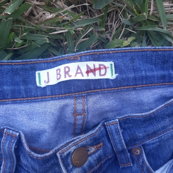 J Brand Aoki Vintage Star Capri Denim Jeans 26 - Picture 6 of 6